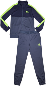 Under Armour Rival Cb Knit Trainingspakken Kinder - Grijs - Maat 149 - 160 CM Grey