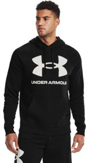 Under Armour Rival Fleece Big Logo Hoodie * Actie * Grijs,Groen,Wit,Geel,Zwart,Versch.kleure/Patroon - Small,Medium,Large,X-Large