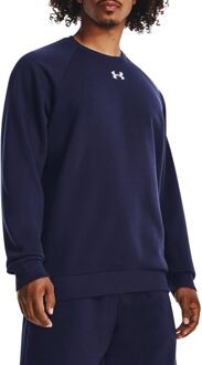 Under Armour Rival Fleece Crew Sweater Heren donkerblauw - XL