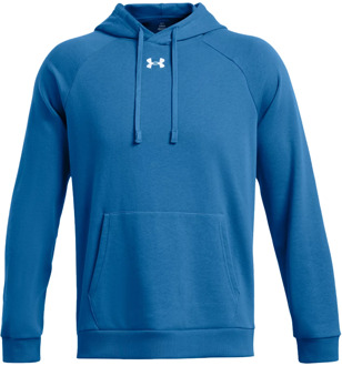 Under Armour Rival fleece hoodie Blauw - XL