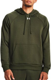 Under Armour Rival Fleece Hoodie Heren groen - XXL