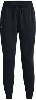 Under Armour Rival Fleece Joggingbroek Dames zwart - M