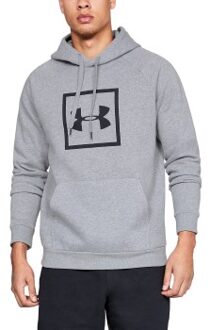 Under Armour Rival Fleece Logo Hoodie Grijs,Blauw - Medium