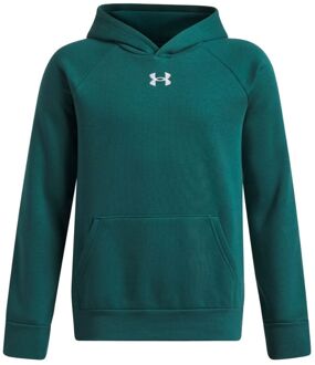 Under Armour Rival Fleece Sportsweater Jongens 176 Groen