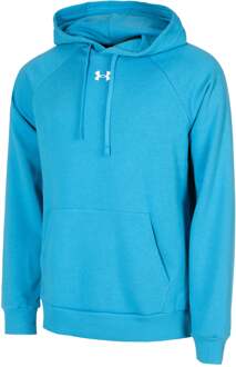 Under Armour Rival Fleece Sweater Met Capuchon Heren-Turkoois - S,M,L,XL,XXL