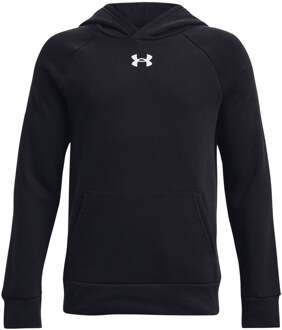 Under Armour Rival Fleece Sweater Met Capuchon Jongens-Zwart - S,M,L,XL