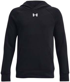 Under Armour Rival Fleece Sweater Met Capuchon Jongens-Zwart