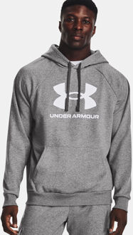Under Armour Rival Logo Sweater Met Capuchon Heren grijs - XL