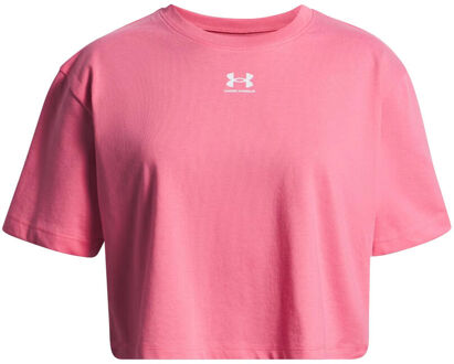 Under Armour Rival T-shirt Meisjes-pink - M,L,XL