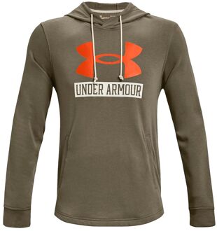 Under Armour Rival Terry Heren Overhead Hoodie - maat Groen