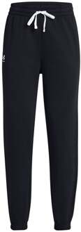 Under Armour Rival Terry Trainingsbroek Dames-Zwart,Wit - XS,M