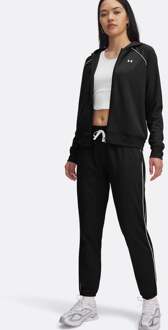 Under Armour Rival Tricot Trainingspak Dames-Zwart - M