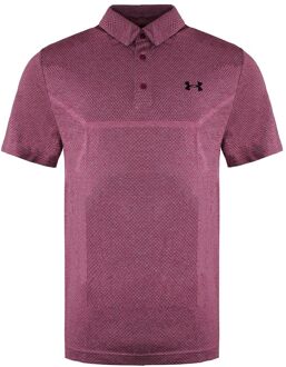 Under Armour Roze Heren Vanish Seamless Mapped Poloshirt 1361144 683 - maat