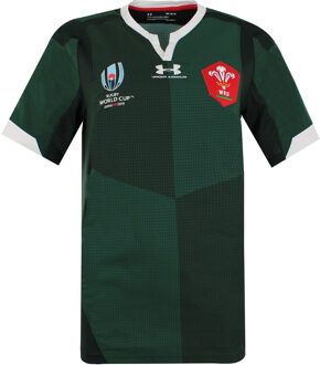 Under Armour Rugby World Cup Fitted Korte Mouw Groen Heren T-shirt 1341597 305 - maat M