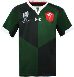 Under Armour Rugby World Cup Fitted Korte Mouw Groen Kinder T-shirt 1341641 305 - S