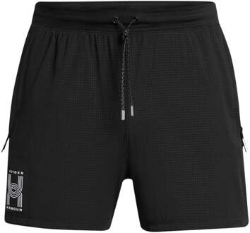 Under Armour Run Anywhere Hardloopshorts Heren-Zwart,Wit - XXL