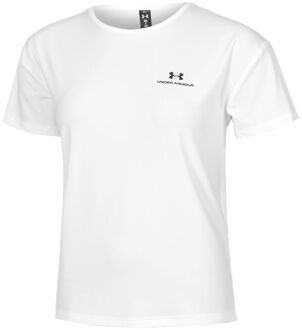 Under Armour Rush Energy 2.0 T-shirt Dames wit - L