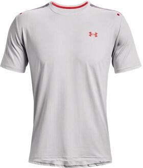 Under Armour Rush Heren Wit Tennis T-shirt - XL