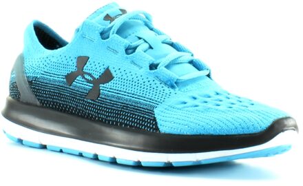 Under Armour Speedform Slingride Fade Blue Black Textile Heren Lace Up Trainers Blauw