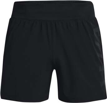 Under Armour Speedpocket 5in Shorts Heren-Zwart,Grijs - S,M,L,XL,XXL,3XL
