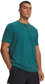Under Armour Sportstyle Left Chef T-shirt Heren-groen, groen