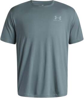 Under Armour Sportstyle Left Chef T-shirt Heren-olijf - S,M,L,XL,XXL