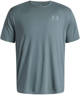Under Armour Sportstyle Left Chef T-shirt Heren-olijf
