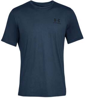 Under Armour Sportstyle Left Chest Logo SS Sportshirt Heren - Maat L