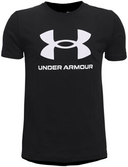 Under Armour Sportstyle Logo T-shirt Jongens zwart