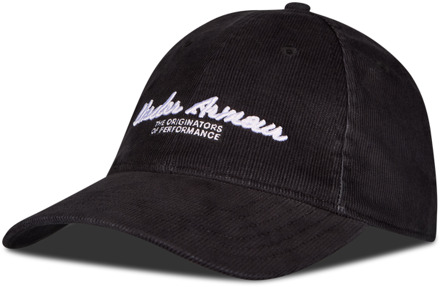 Under Armour Sportstyle Petten Unisex - Zwart - One Size - Ribfluweel Black