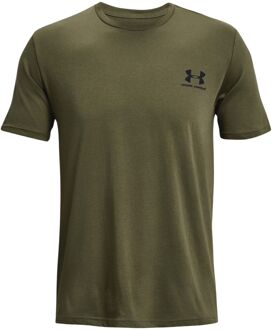 Under Armour Sportstyle Shirt Heren groen - M