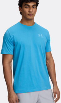 Under Armour Sportstyle T-shirt Heren-Turkoois,Wit - XXL