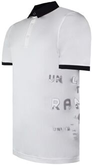 Under Armour Stephen Curry Wit Heren Vanish Golf Poloshirt 1361874 100 - maat M