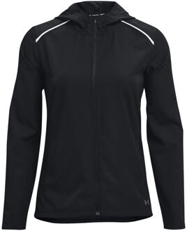Under Armour Storm Hooded Hardloopjas Dames-Zwart - XS