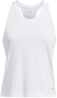 Under Armour Streaker Singlet Topje Hardlopen Dames-Wit - S,M,L,XL