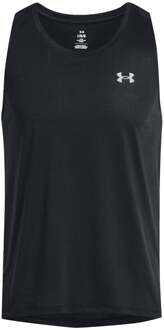 Under Armour Streaker Topje Hardlopen Heren-Zwart - L
