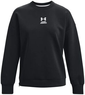 Under Armour Summit Knit Dames Zwarte Oversize Sweater - maat XL