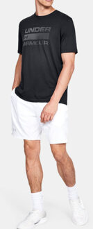 Under Armour Team Issue Wordmark SS Heren Sportshirt - Maat M - Black