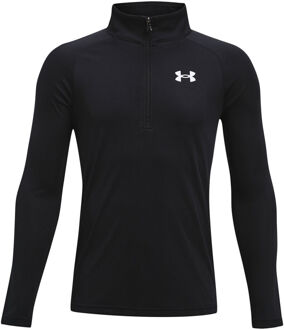 Under Armour Tech 2.0 1/2 Zip Longsleeve Jongens zwart - M