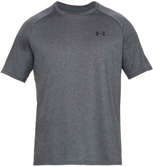 Under Armour Tech 2.0 SS Tee Heren Sportshirt - Maat S - Carbon Heather