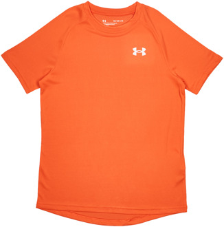 Under Armour Tech 2.0 T-shirts Kinder - Oranje - Maat 149 - 160 CM - Poly Jersey Orange