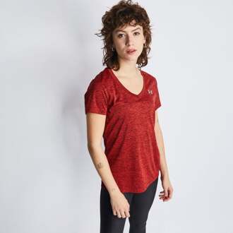 Under Armour Tech - Dames T-shirts Red - XS