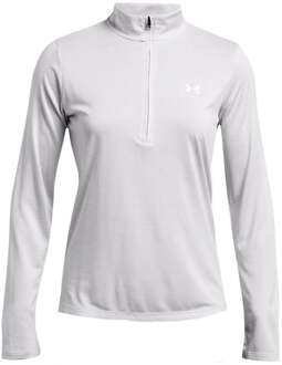 Under Armour Tech Half-Zip Twist Longsleeve Dames-Grijs - M,L,XL