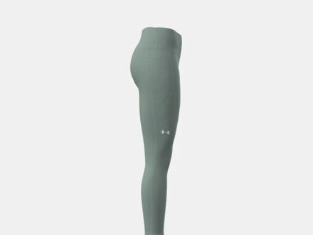 Under Armour tech hirise legging-grn long tight training dames - Groen - S