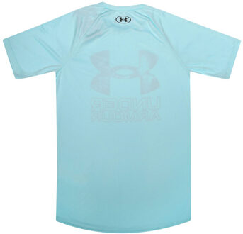 Under Armour Tech Hybrid Prt Fill T-shirt Jongens lichtblauw
