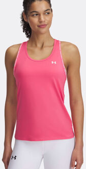 Under Armour Tech Knockout Tanktop Dames-Pink - XL