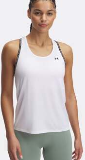 Under Armour Tech Knockout Tanktop Dames-Wit - L
