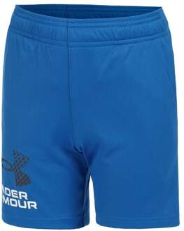 Under Armour Tech Logo Shorts Jongens-Blauw - M
