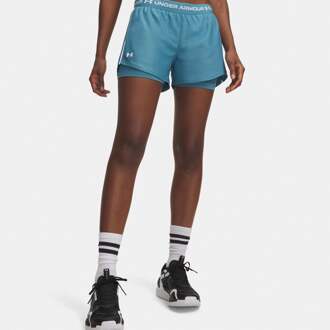 Under Armour Tech Play Up 2in1  Shorts Dames-blauw - M