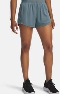 Under Armour Tech Play Up Mesh Shorts Dames-blaugrau